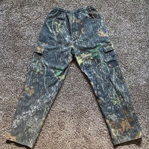 Real tree camo cargo sweat pants